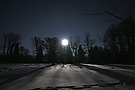Vollmond über dem Schachten