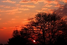 Ein wunderschöner Sonnenaufgang...