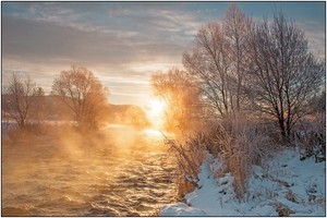 Sonnenaufgang an der Eder II