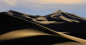 Dünen in der Wüste Gobi