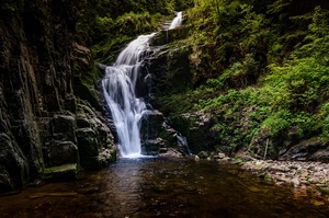 Wasserfall Kamieńczyk (Zackenfall)