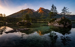 Morgens am Hintersee