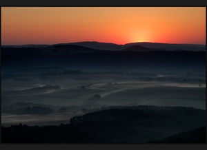 Sekunden vor Sonnenaufgang