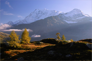 Fletschhorn im Abendlicht