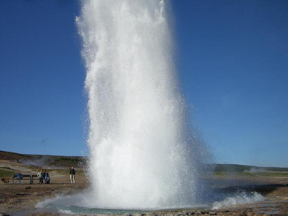 Geysir in Island