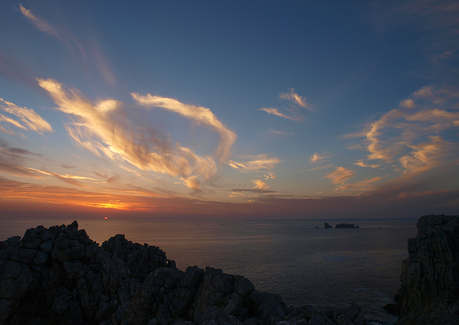 ~ Abendstimmung an der Pointe de Penhir ~