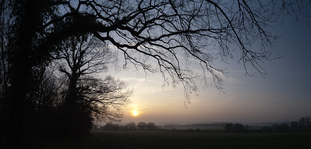 Kurz nach Sonnenaufgang