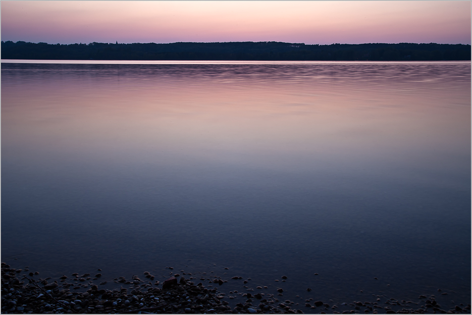 Stille nach Sonnenuntergang