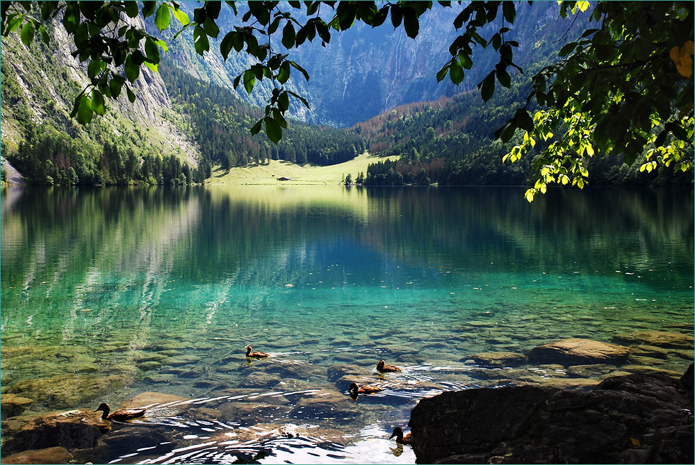 Blick über einen Bergsee... (Forum für Naturfotografen)