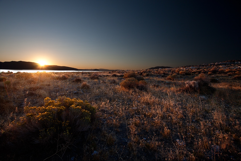 Sonnenaufgang in der Wüste