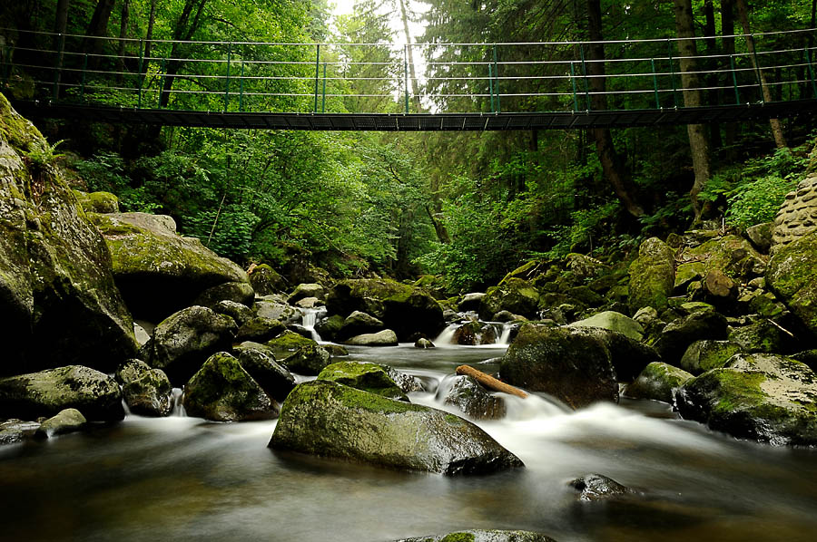 Die Hängebrücke