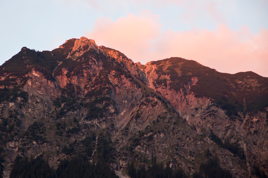 Abendstimmung am Rubihorn