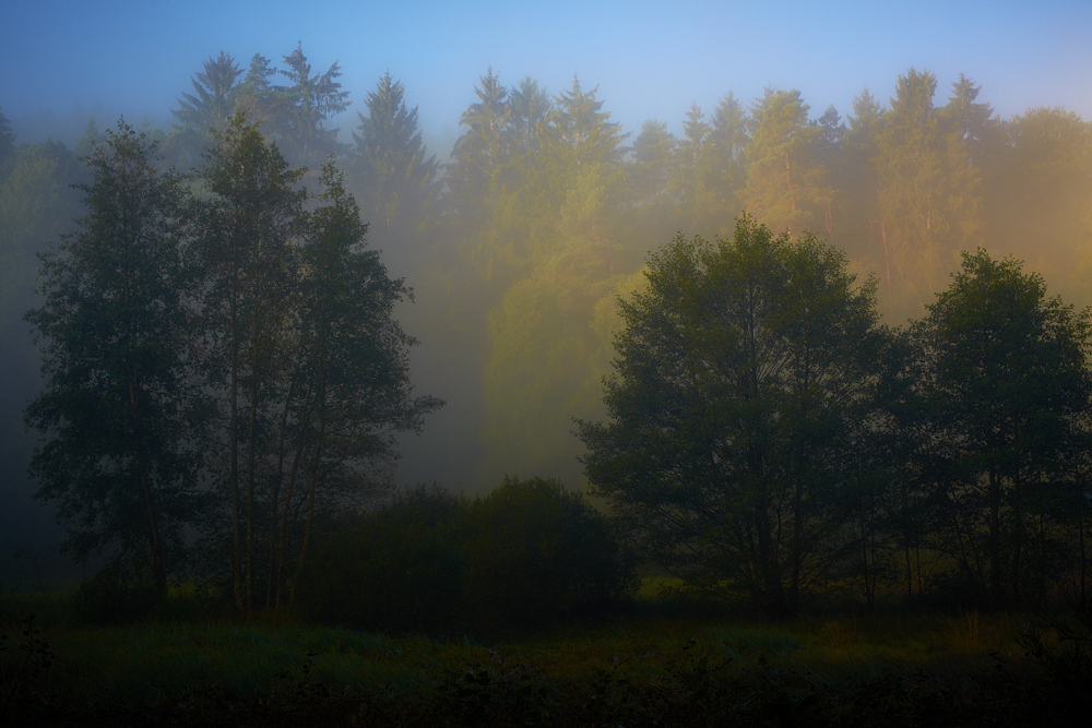 Auflösender Nebel