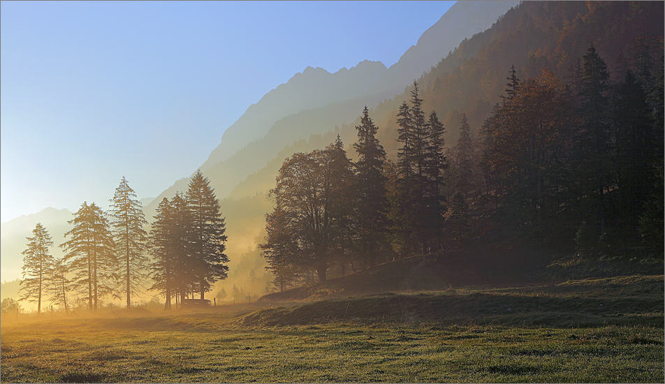 Morgennebel im Risstal..