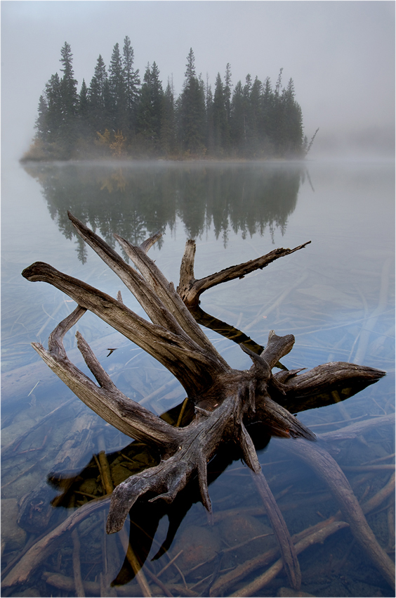 Morgens am Pyramid Lake