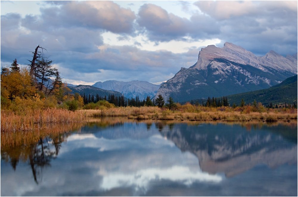 Mt. Rundle und Vermillion Lakes