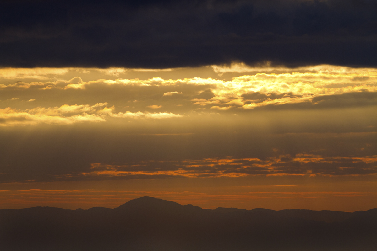 Sonnenaufgang in den Vogesen