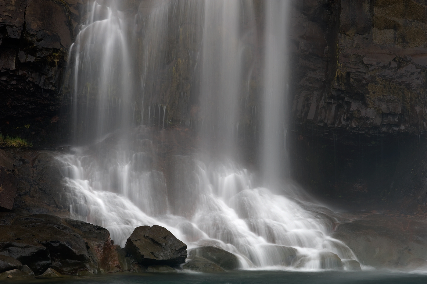 Wasserfall in den Westfjorden