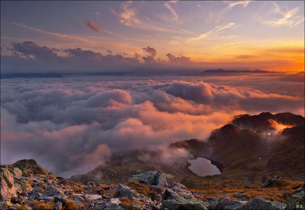 Ein Abend auf dem Hausberg