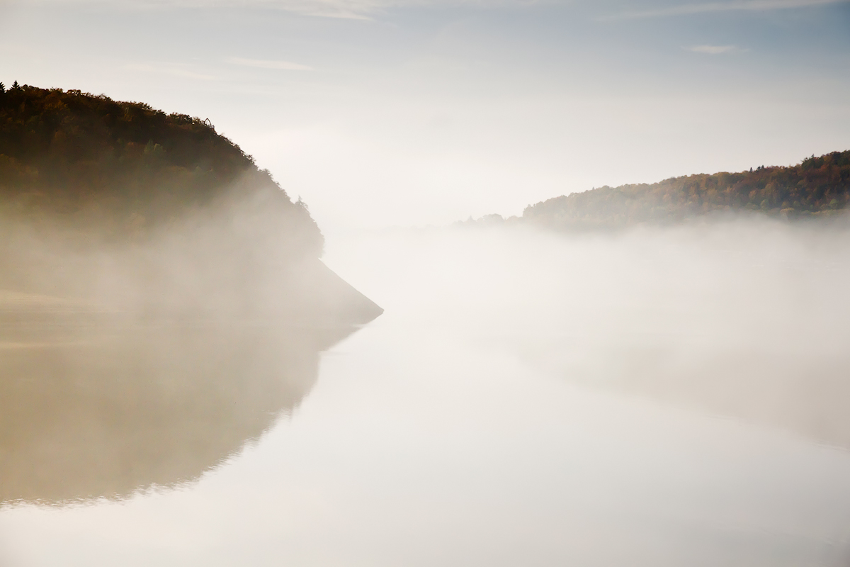 Nebel ueberm Edersee