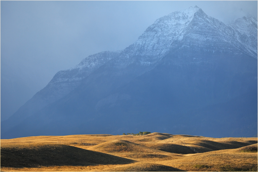 Prairie meets Mountains