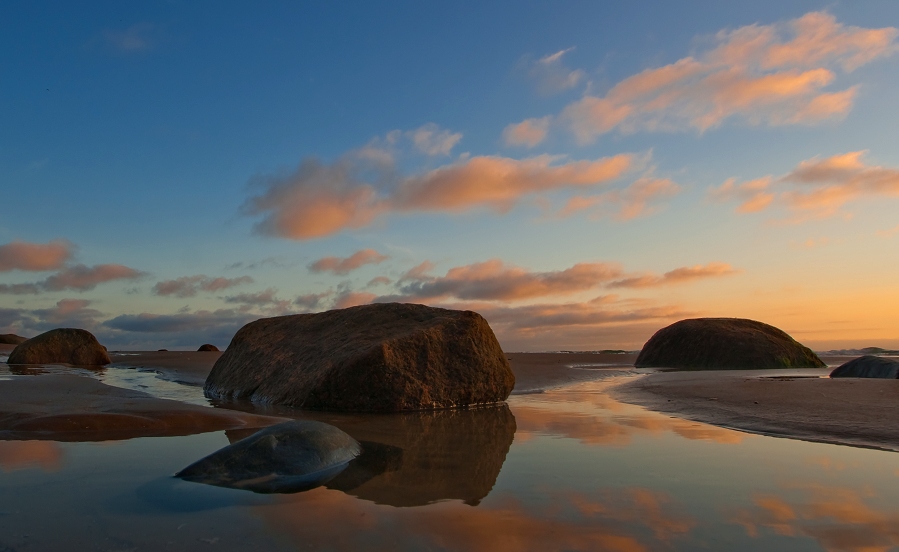 Abend am Meer