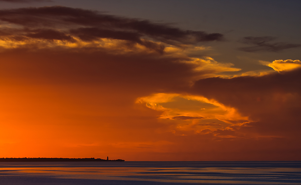 Abendhimmel auf Sansibar