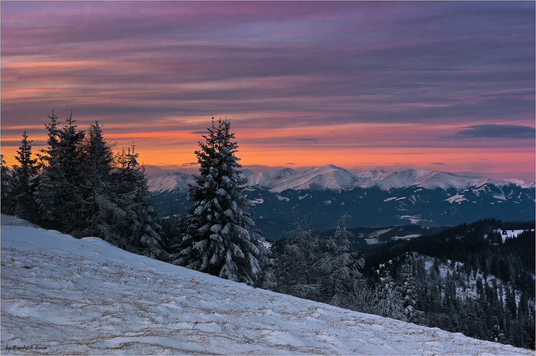 Abends am Gaberl