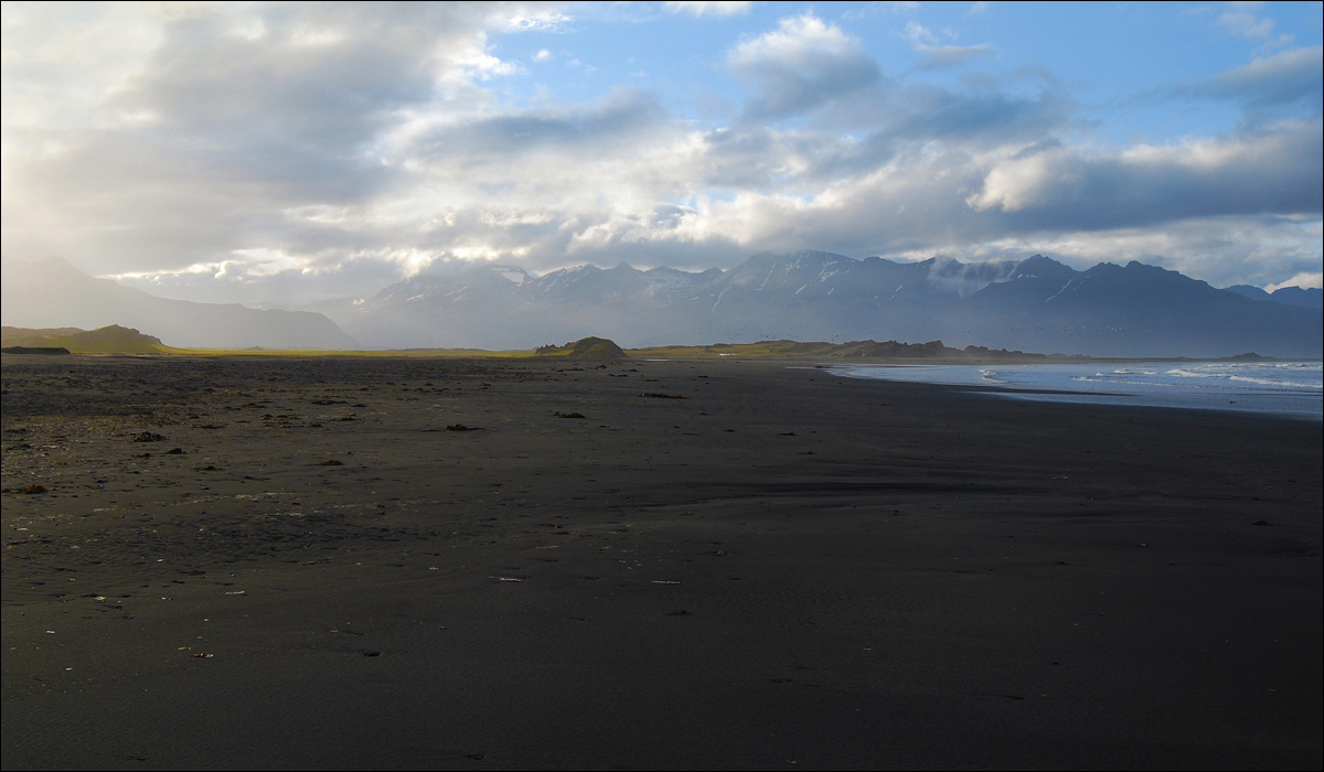 Strand auf Island