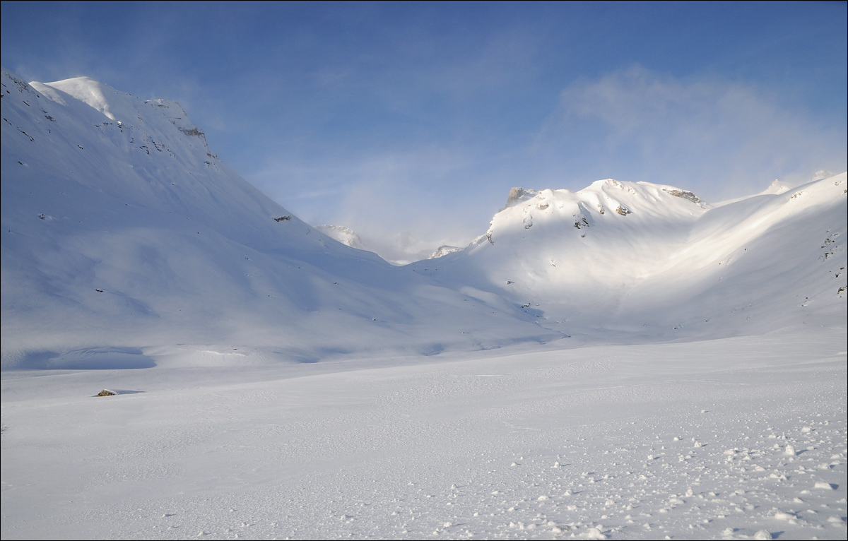 Winter in den Bergen