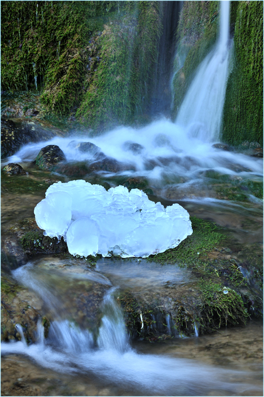 Winterimpressionen am Nohner Wasserfall