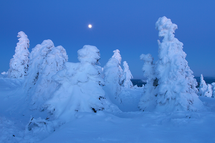 Abend auf dem Brocken