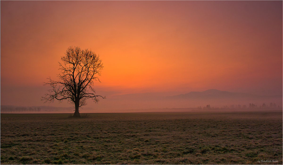 Sonnenaufgang im Aichfeld