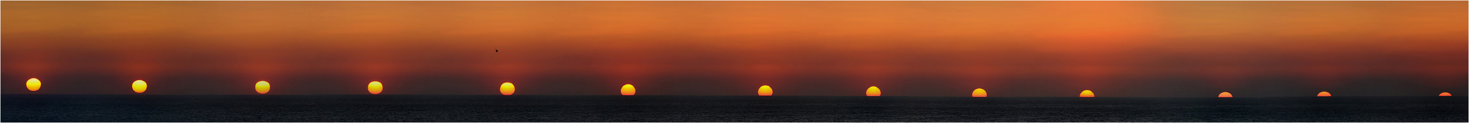 Sonnenuntergang ...