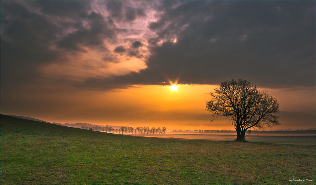 Sonnenaufgang im Aichfeld