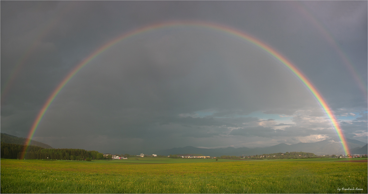 Regenbogen über Fohnsdorf