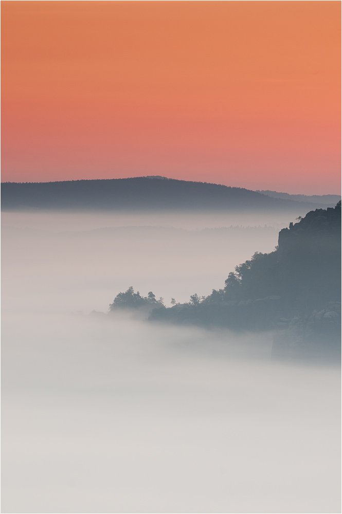 Morgenglühen...