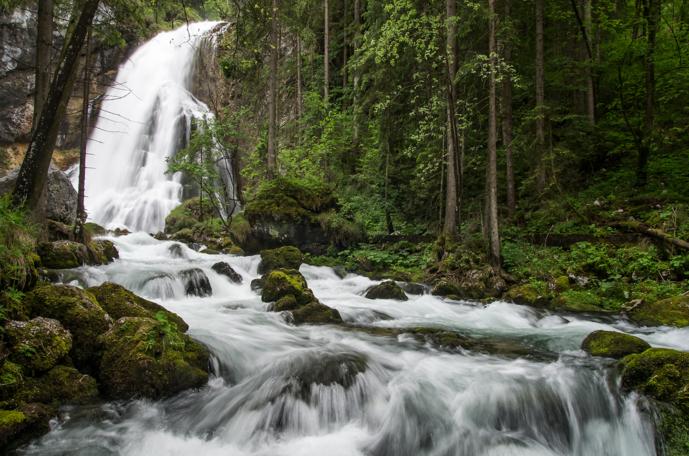 Am Gollinger Wasserfall