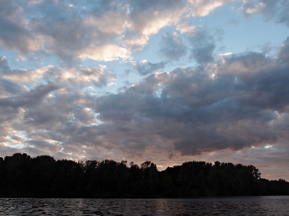 Üttelsheimer See am Abend