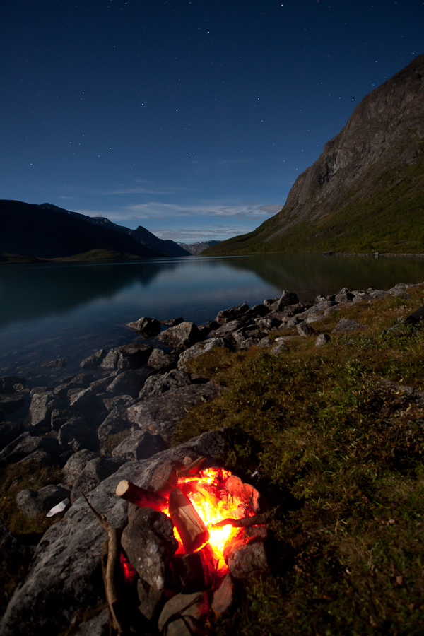 Besseggen bei Nacht pt. 2