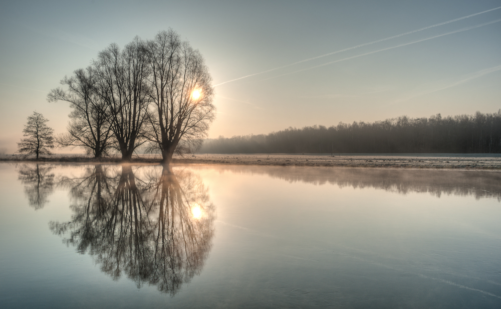 Morgen an der Ruhr