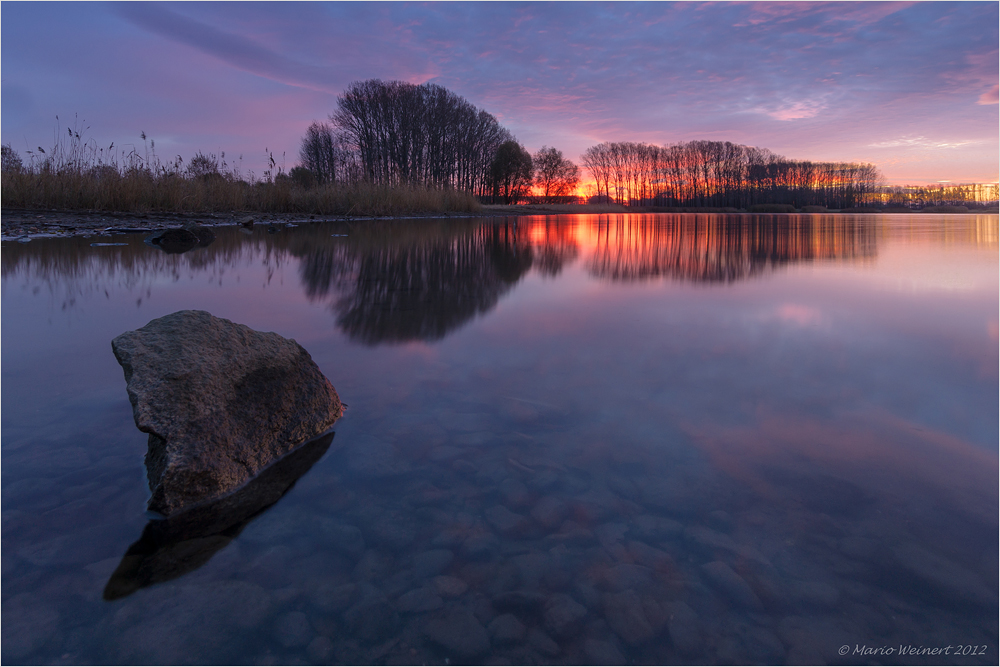 Novembermorgen am See