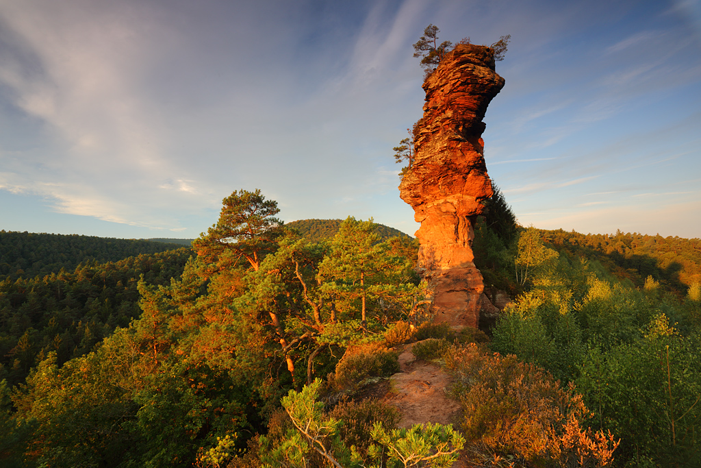 Auf dem Lämmerfelsen