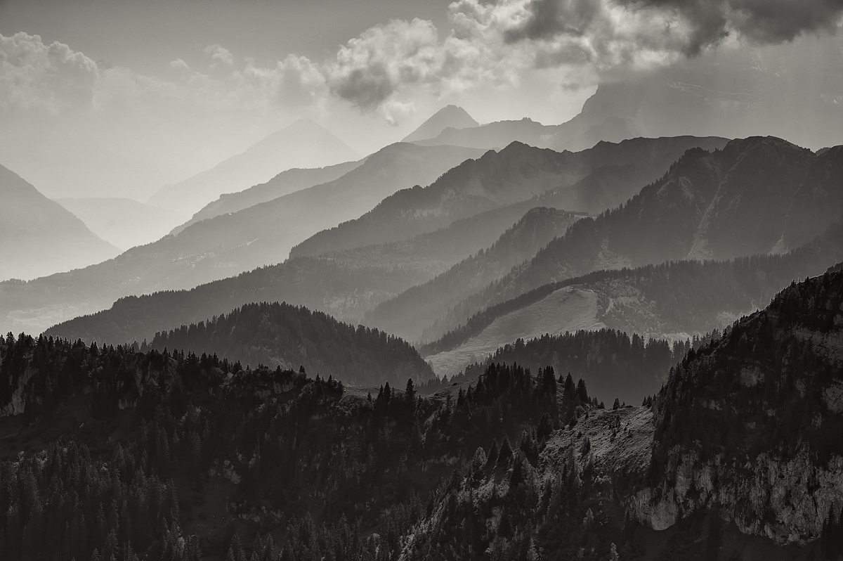 Blick vom Le Grammont