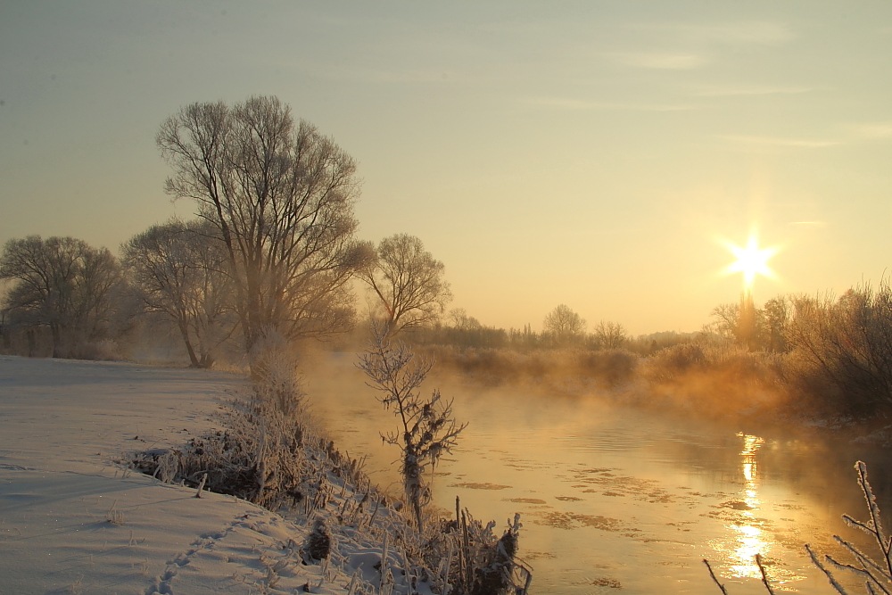 Eiskalter Morgen