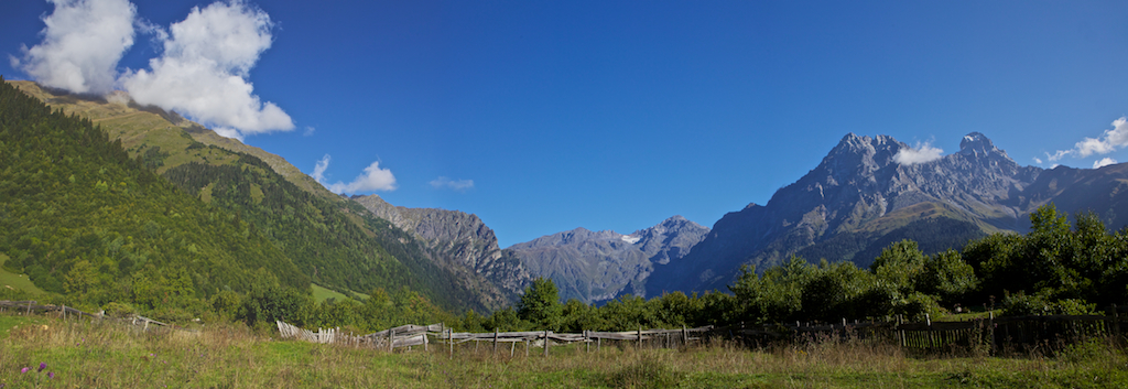 Panorama Mt. Ushba