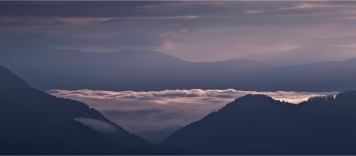 morgens über den wolken...