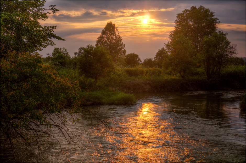 Abends an der Abens