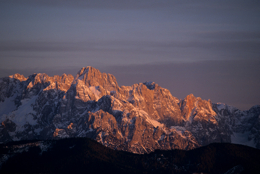 Julische Alpen in Flammen