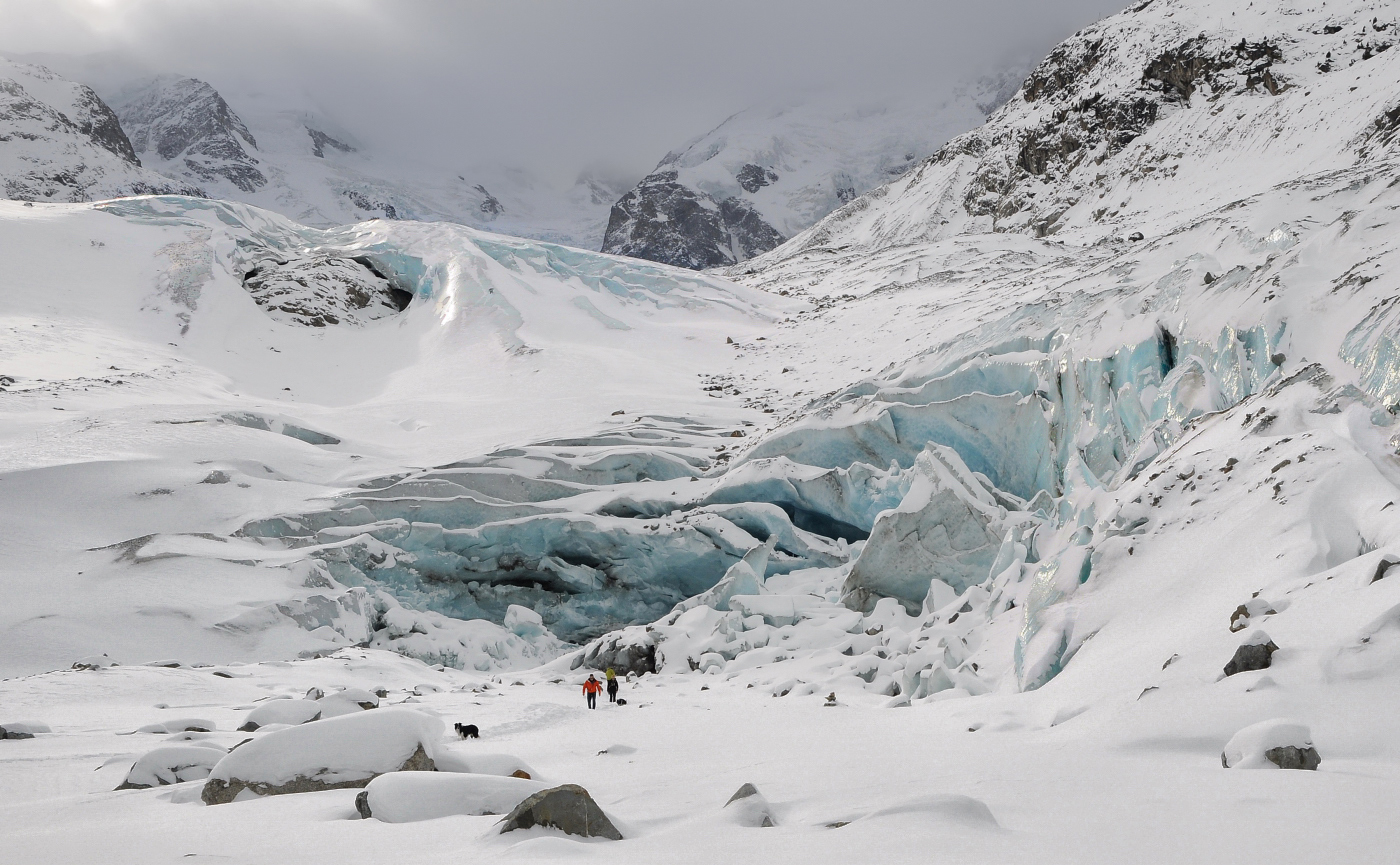 Am Gletscher